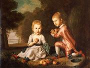 Charles Wilson Peale Isabella und John Stewart oil painting